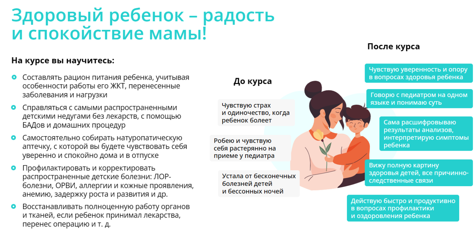 [ИПНН] Мама — лучший доктор 2023. 2 часть курса Пакет Оптимальный (Марина Мальцева)