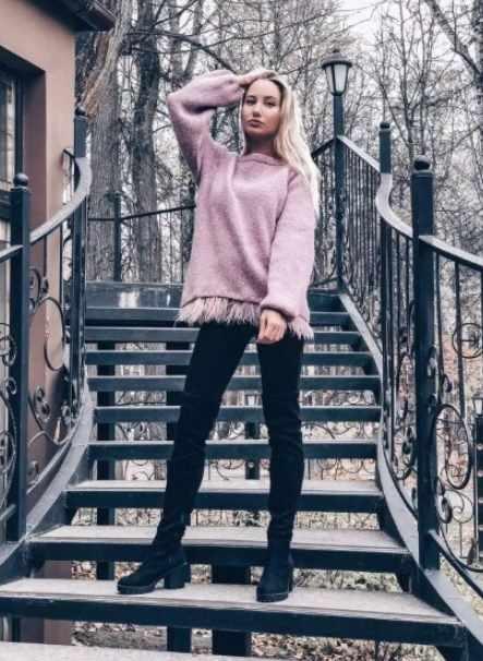 Мастер-класс по вязанию свитера Lovely Sweater (Анна Сутурина)