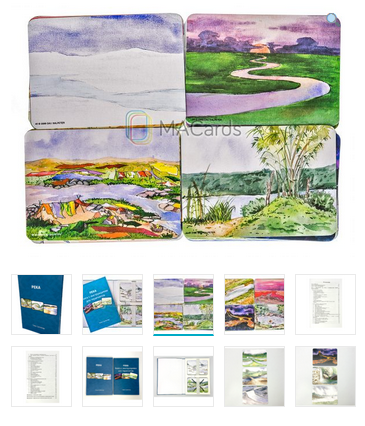 Метафорические ассоциативные карты “Река” (Гали Салпетер)