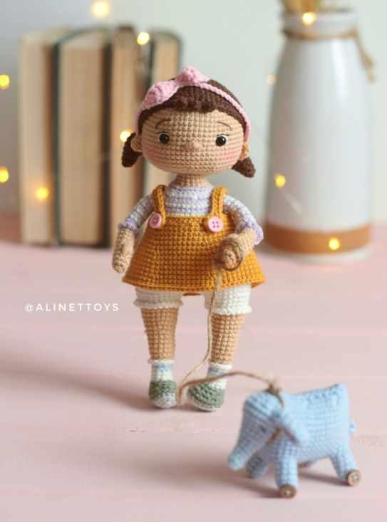 [Alinettoys] Куколка Милли (Алина Япаева)