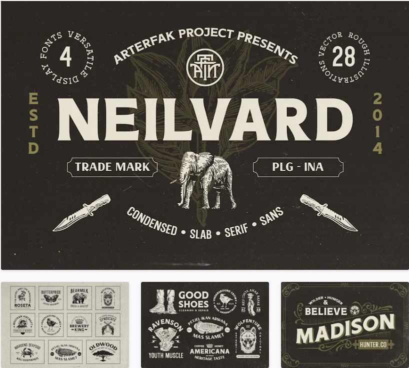 [Envato Market] Neilvard - Набор шрифтов