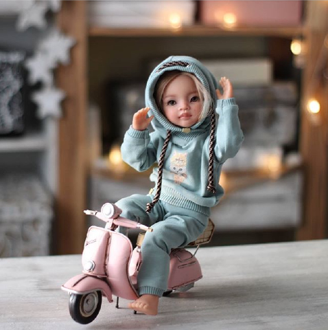 Мастер класс "Костюм для куклы Paola Reina" (dreamdollspace)