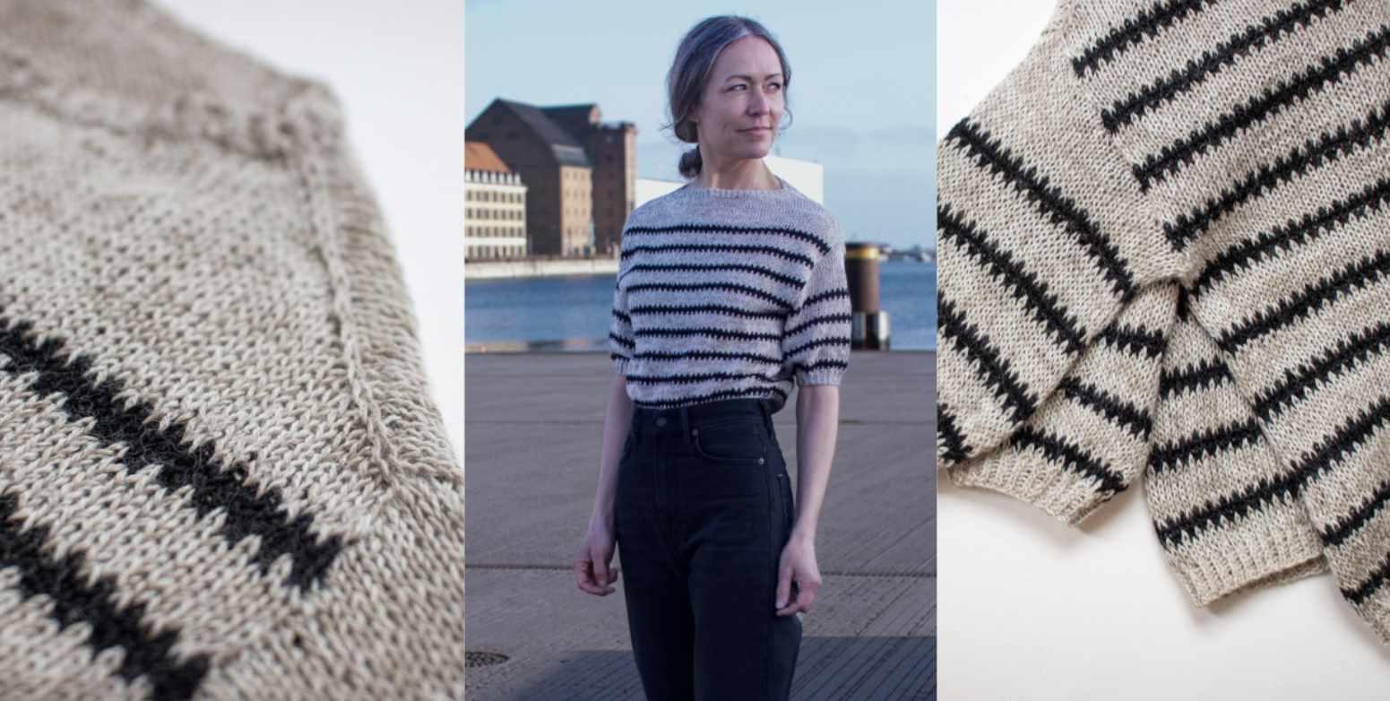 [Вяжи.ру] Бесшовный топ спицами Nice