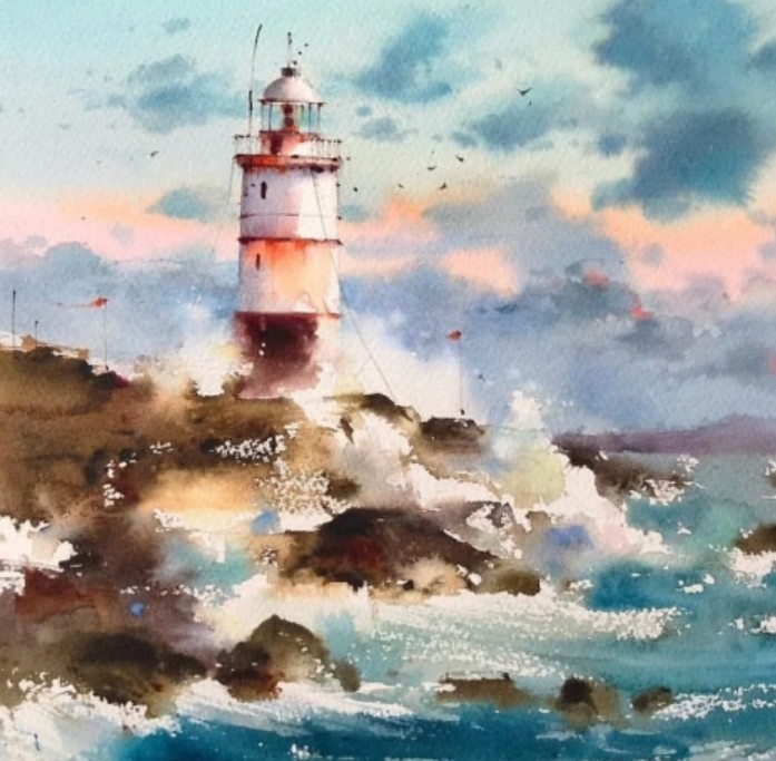 Акварельный курс. От простого к сложному (Галина Ершова)