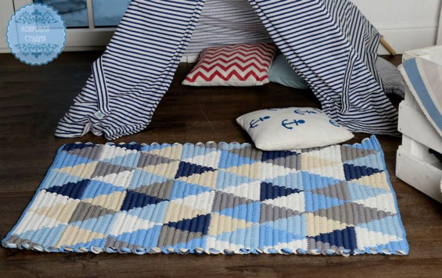 [Ковровая Студия] Видео-курс по вязанию крючком ковра Эскимо (Анфиса Ворошилова)