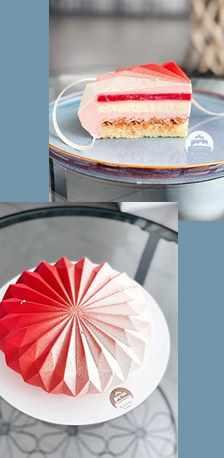 Муссовый торт "Клубничный муссовый чизкейк" (Кристина Лова)