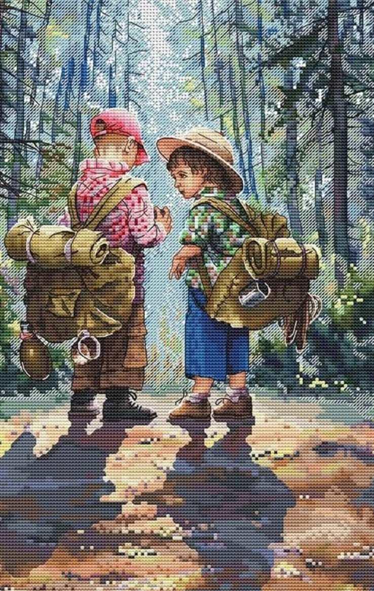 Юные следопыты (Екатерина Волкова)