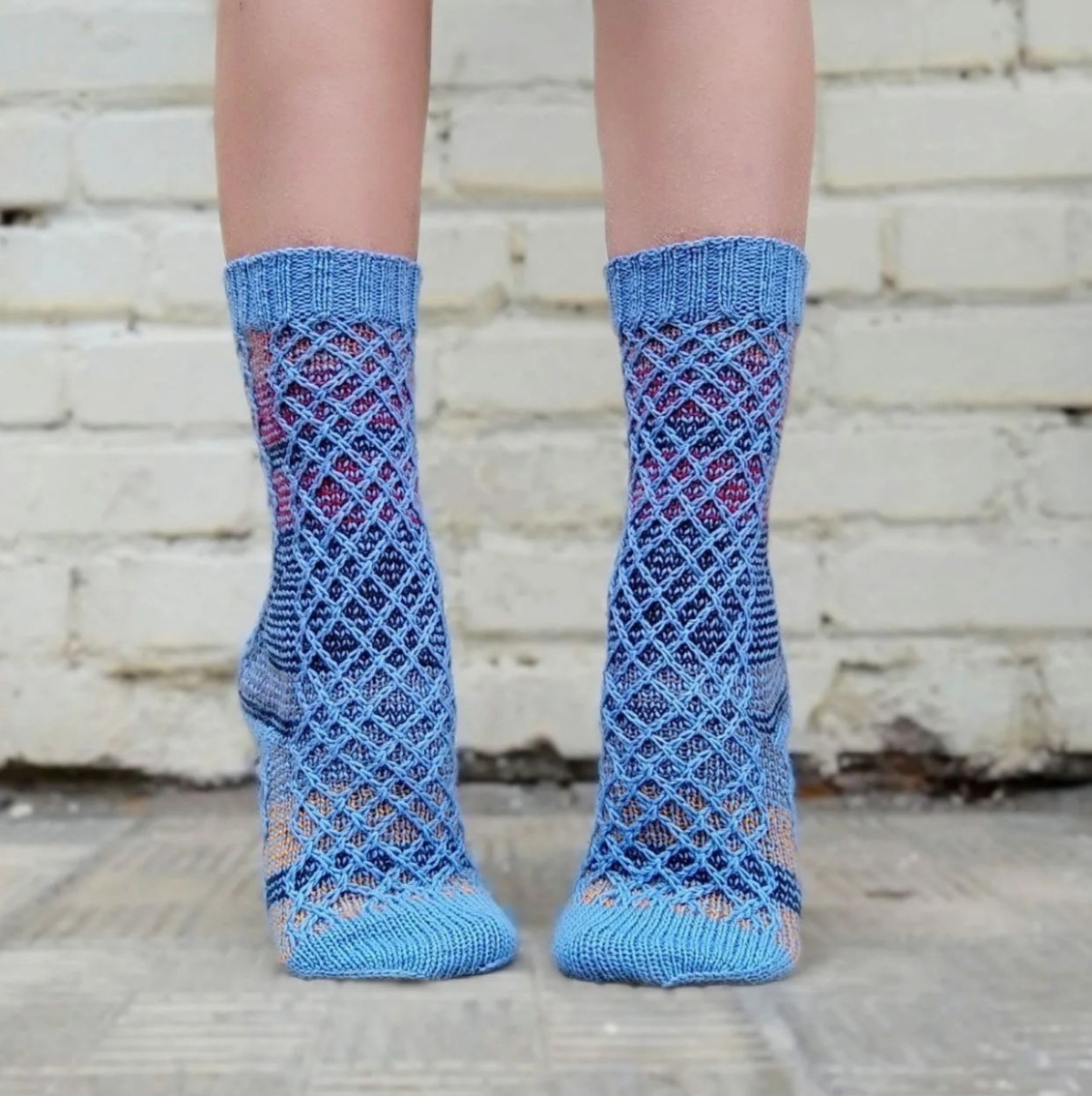 [sock_s_love] Носки Мозайка (Светлана Елкина)