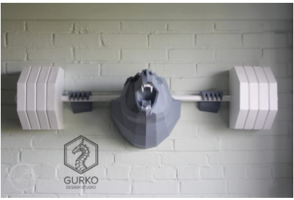 [gurkostudio] Медведь со штангой (Илья Гурко)