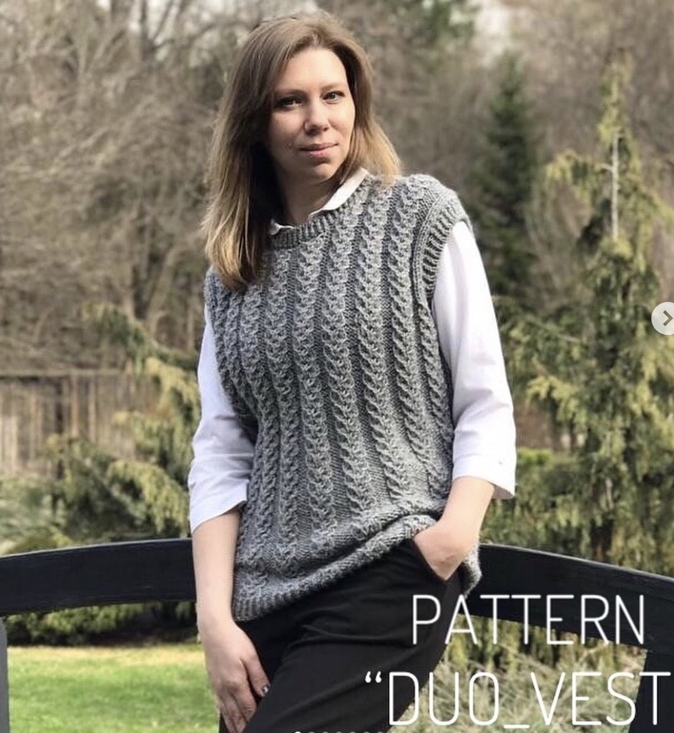 [belkini_petelechki] Жилет Duo_vest (Ольга Беленькая)