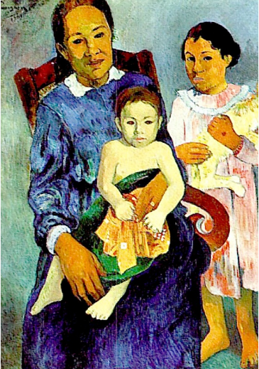 Метафорические ассоциативные карты Эдем (Поль Гоген)