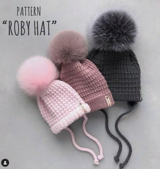 [bynataliana] Шапочка ROBY HAT (Natasha Mahnukova)