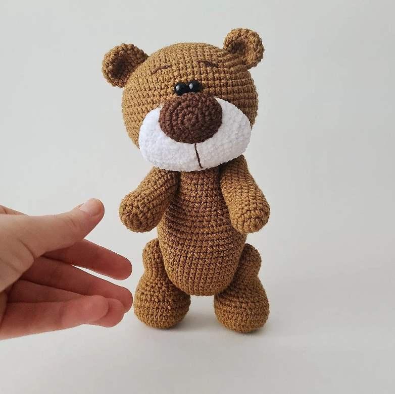 [olga_toys_handmade] Мишка 18 см (Ольга Курченко)