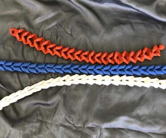 Колье Косичка (Эмилия Пономарёва)