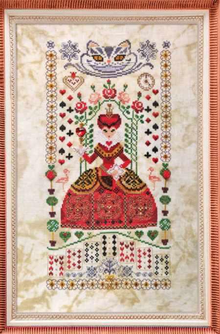 Электронная схема Королева сердец (Галина Егоренкова)