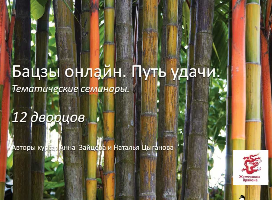 12 Дворцов в бацзы (Анна Зайцева, Наталья Цыганова)