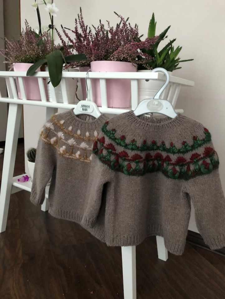 [Вязание] Описание Метод вливания PuffColorKnitting (Лена Родина)