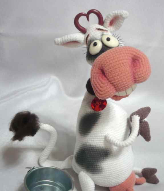 Мастер-класс по вязанию крючком Коровка ЧумаЧеЧа (София Солуянова)