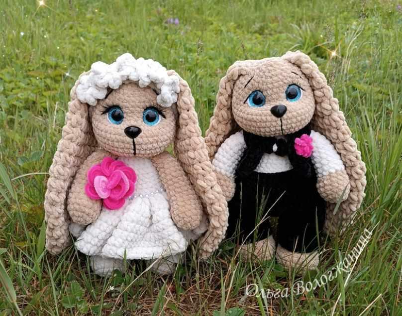 Зайки Мия и Стёпа (Ольга Вологжанина), фото 1 из 1.