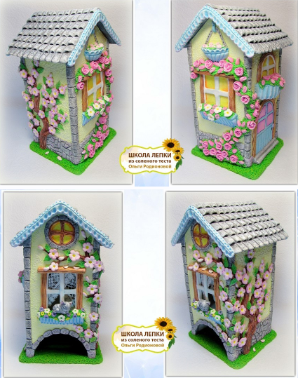 [Лепка] Чайный домик (Ольга Родионова)