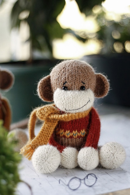 [mini_kykla] Обезьянка (Ирина Латухина)