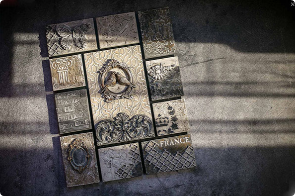 Декупаж панно. Видео мастер-класс Черное и белое (Елена Якимова)