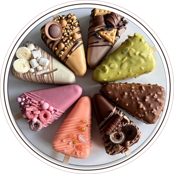 Муссовые десерты Эскимо на миллион (Екатерина Абрамова)