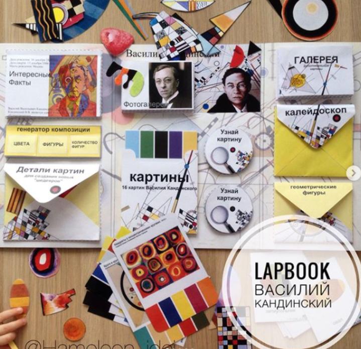 [Хамелеон идей] Подборка лэпбуков о художниках