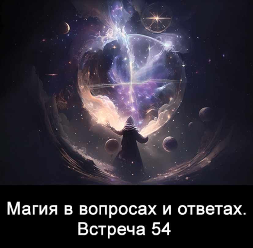 Магия в вопросах и ответах. Встреча 54 (Ксения Меньшикова)