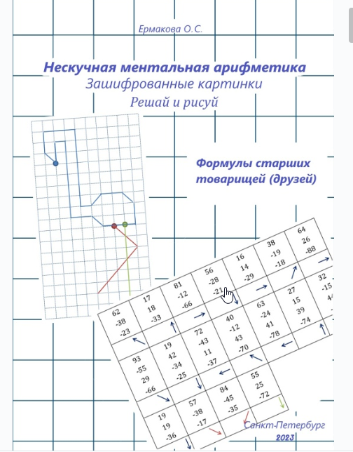 [Нескучная ментальная арифметика] Графические диктанты (Ольга Ермакова)