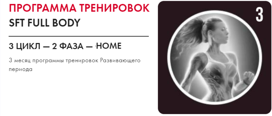 SFT Fullbody. 3 фаза. Тариф Home (Оксана Килина, Ирина Жукова)