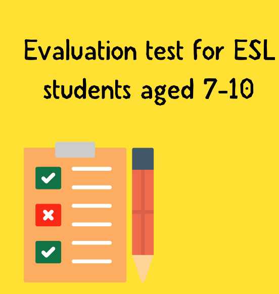 [Английский онлайн/методика] Тестирование для младших школьников