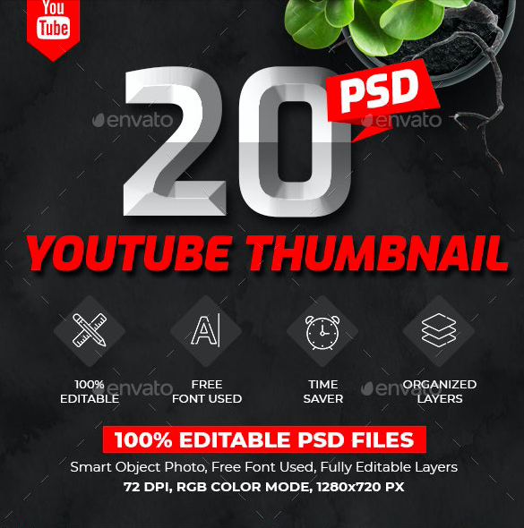 [graphicriver.net] 20 Youtube Thumbnail Templates