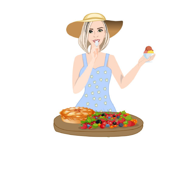 [Fit menu] Торопыжка с десертами - 2. Летний выпуск. 1400 ккал (Евгения Уварова)