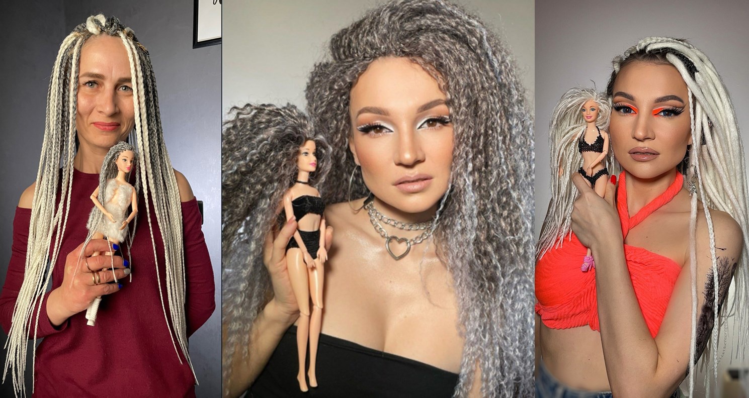 Создание афропричесок для кукол (Ирина Волкова)