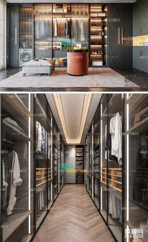 [3ddd.ru] Сборник 3d моделей. Гардеробные. Часть 1