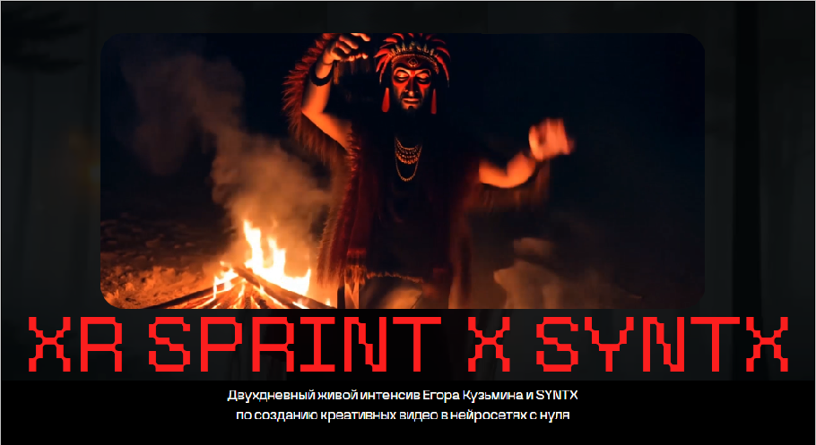 [SYNTX] Двухдневный живой интенсив по созданию креативных видео в нейросетях с нуля (Егор Кузьмин)