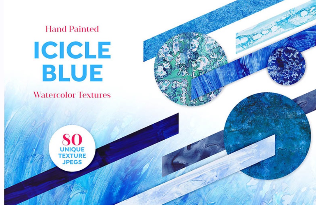 [CreativeMarket] Шикарные наборы акварельных текстур
