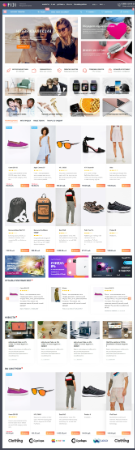 [OpenCart 2.3] Fiji - многомодульный шаблон 5в1