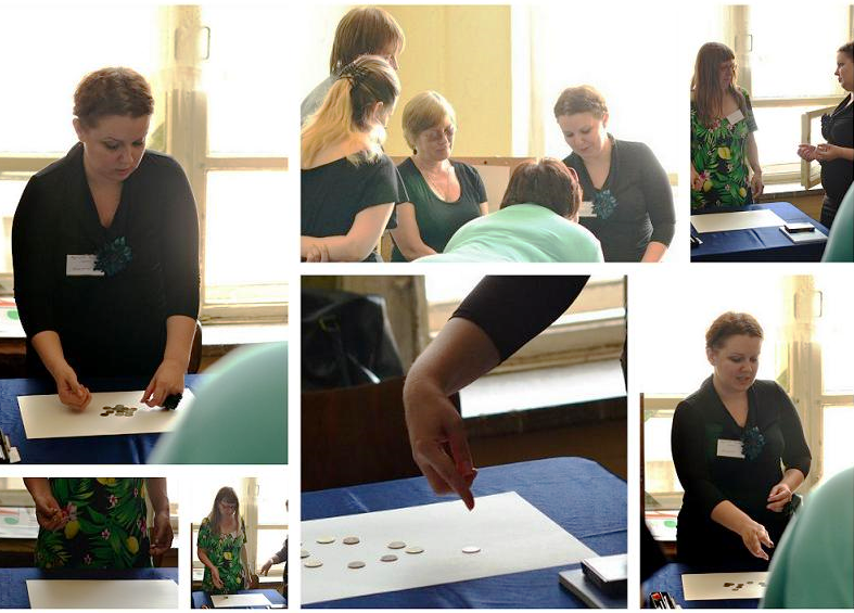 Работа с неграфлеными полотнами, 2015 (Лариса Кузнецова-Фетисова)