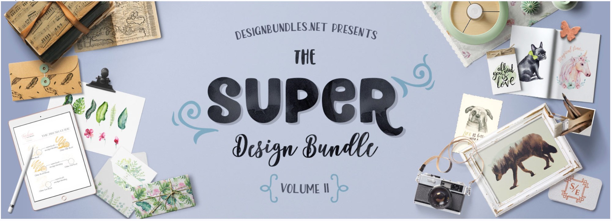 [designbundles] The Super Design Bundle Vol II / Пакет Супердизайн том II