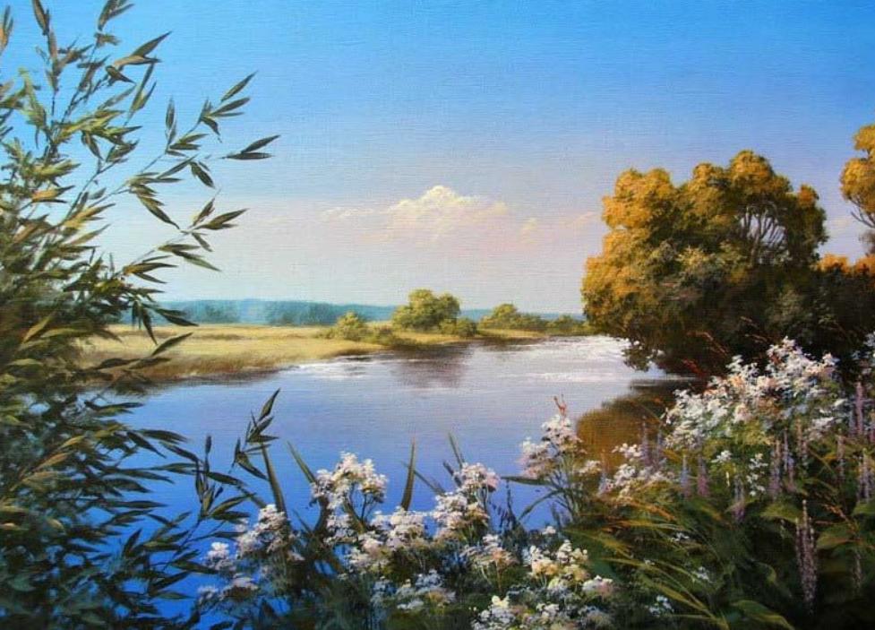 Зимняя серия МК по рисованию гуашью (Наташа Йорк)