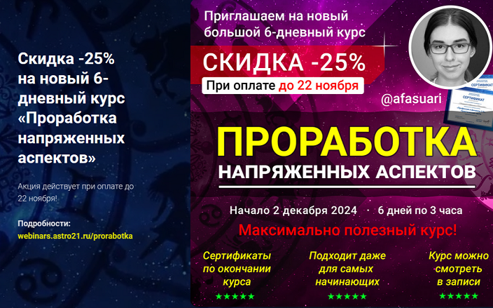 Проработка напряженных аспектов (Афа Суари)