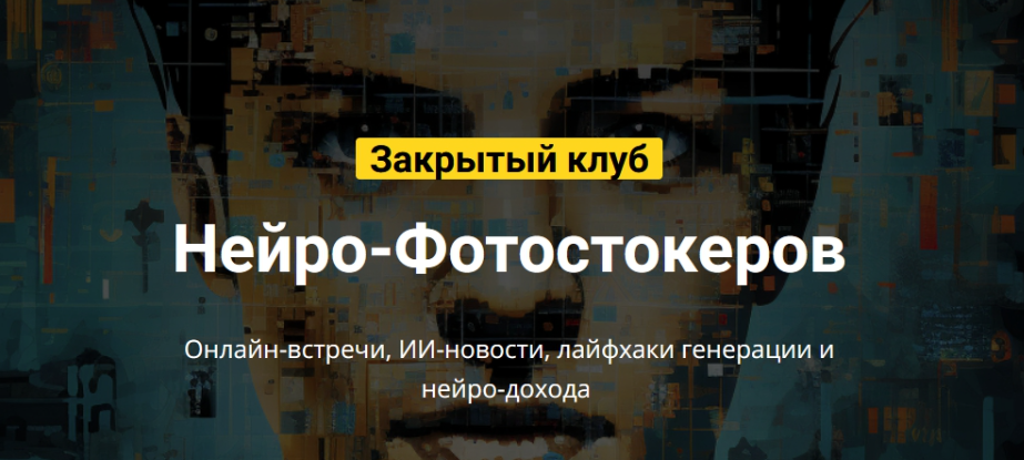 Закрытый клуб нейро-фотостокеров. Декабрь 2024 (Вадим Закиров), фото 1 из 1.