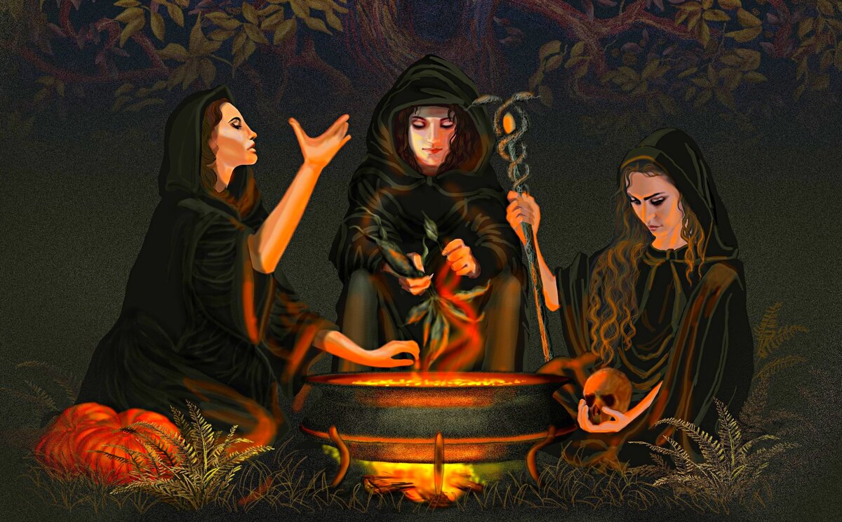 [Ассоциация Атлантида] Женский проект «Ведьмин котёл»  1 часть - 4 семинара (Школа магии Padma SelenaS)