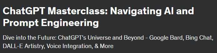 [Udemy] Мастер-класс ChatGPT: управление ИИ и проектирование промптов (Chetan Pujar)