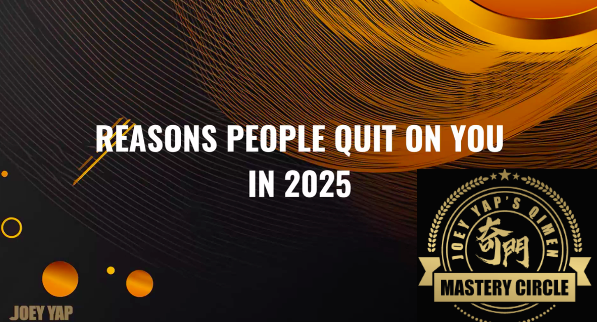 [Joey Yap Academy]  Причины, по которым люди будут уходить от Вас в 2025 году (Joey Yap)