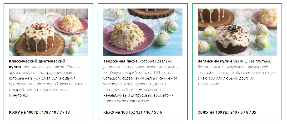 3 рецепта к Пасхе (Tasha’s cake)