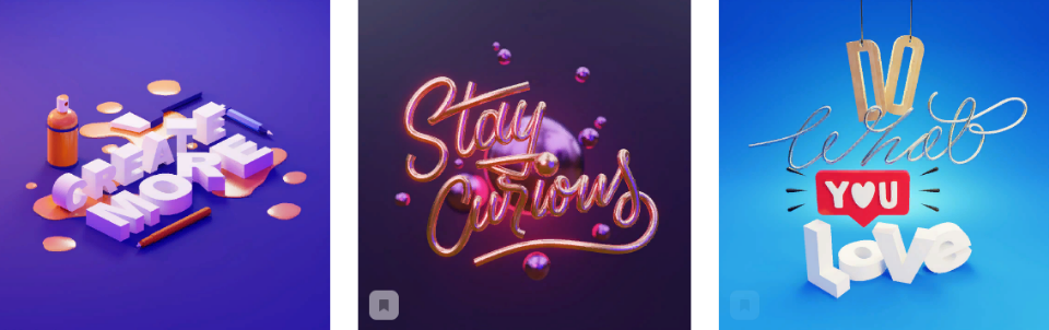 3D леттеринг в Blender (Ян Барнард)