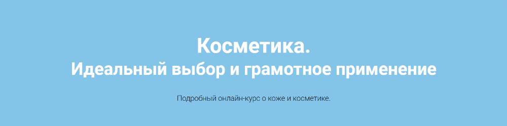 [ACE.School] Косметика. Идеальный выбор и грамотное применение (Анастасия Елистратова)